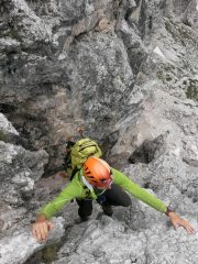 paretina di accesso al vallone superiore