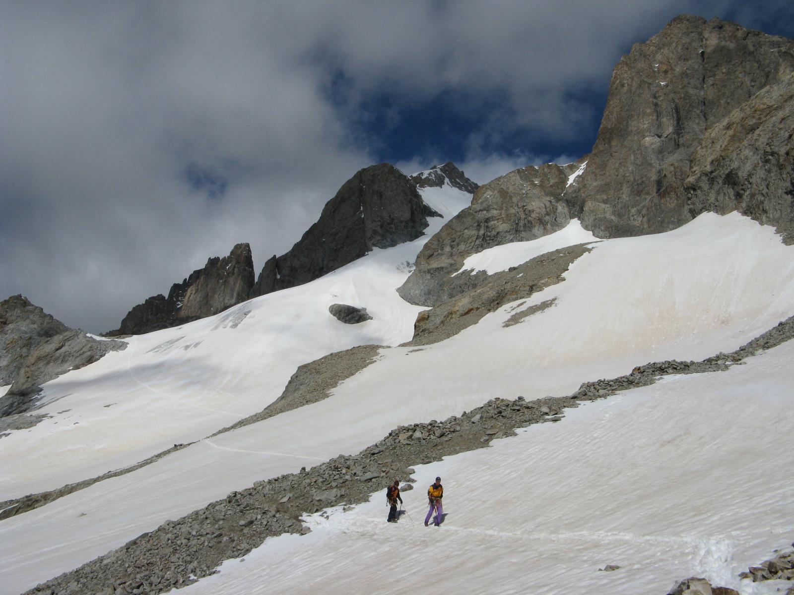 La punta dal rifugio