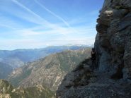 Sbucando al colle del Toraggio