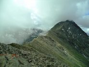 dal ciabertas la cresta NE per l'albergian