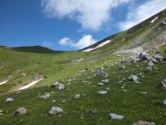 In direzione del Bec Roux...