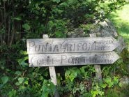 segnaletica alla partenza