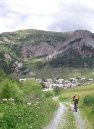 scendendo da Le Laus vs Cervieres