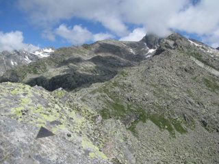Triangolino di vetta e Moncimour fra le nebbie