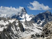 zoomata sulle Grand Jorasses
