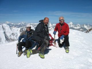 in punta alla Zumstein