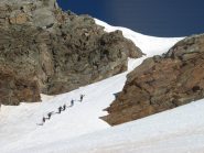 alla base del canalino