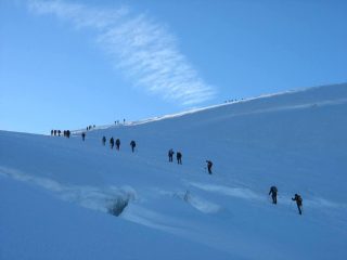 prima di girare per la Piramide Vincent
