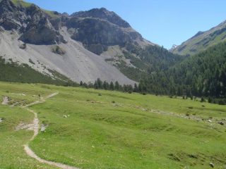 Un tratto ciclabile