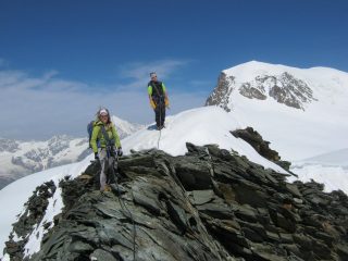 Sul Feechopf verso l'Alphubel