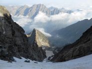 Dal colletto Coolidge, uno sguardo a nord...