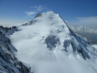 Dom de Mischabel - Traccione della normale