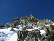 Tratto di misto sotto l'Hobarghorn