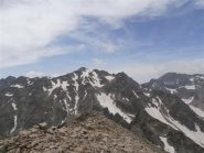 cima dell'Agnell con ancora tanta neve per il periodo
