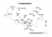 Mappa dei settori Luglio 2014 (http://www.x3mmountainguides.com/baita.htm)