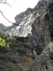 si passa sotto un parete