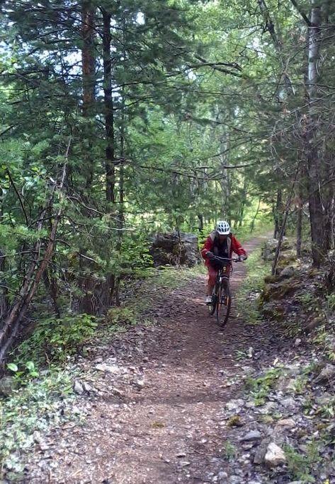 sentiero fra Fontenil e PontAsfeld