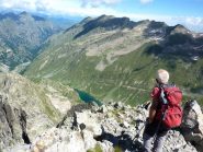 Lago del Vei del Bouc e la cresta Valletta Grande e Piccola