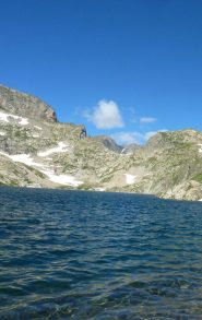 Lago e passo dell'Agnel