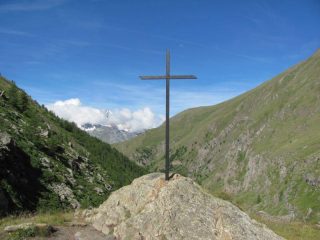 Croce prima di raggiungere Grauson Inf.