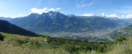 il panorama da Blavy
