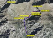 mappa itinerario
