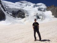 sotto la Barre Des Ecrins a 3250m