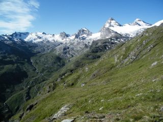 La testata della Val di Rhemes dal bivacco