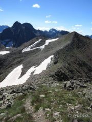 Cima di Vermeil e Malinvern visti salendo alla Lombarda