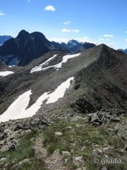 Cima di Vermeil e Malinvern visti salendo alla Lombarda