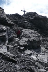 Ultima parte verso la croce di vetta