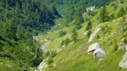 Alpe di Ghiavin, in lontananza Servino