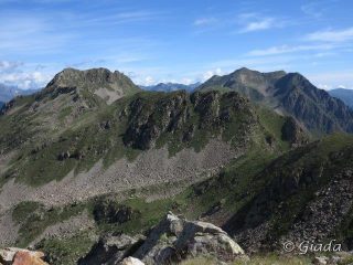 Panorama verso la Bravaria e lo Stelliere