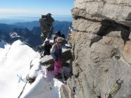 inizia quindi la discesa