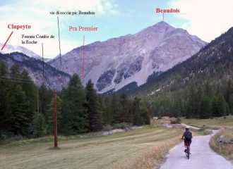 vista itinerario da Brunissard - S.T.