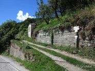 Partenza dell'itinerario a Chioraira