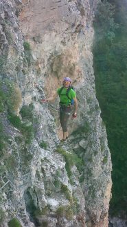 Marco prima dell'attacco sul ponte