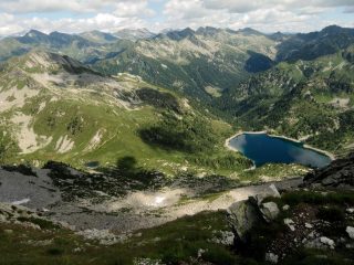 Panorama con Laghi di Forgnone e Larecchio