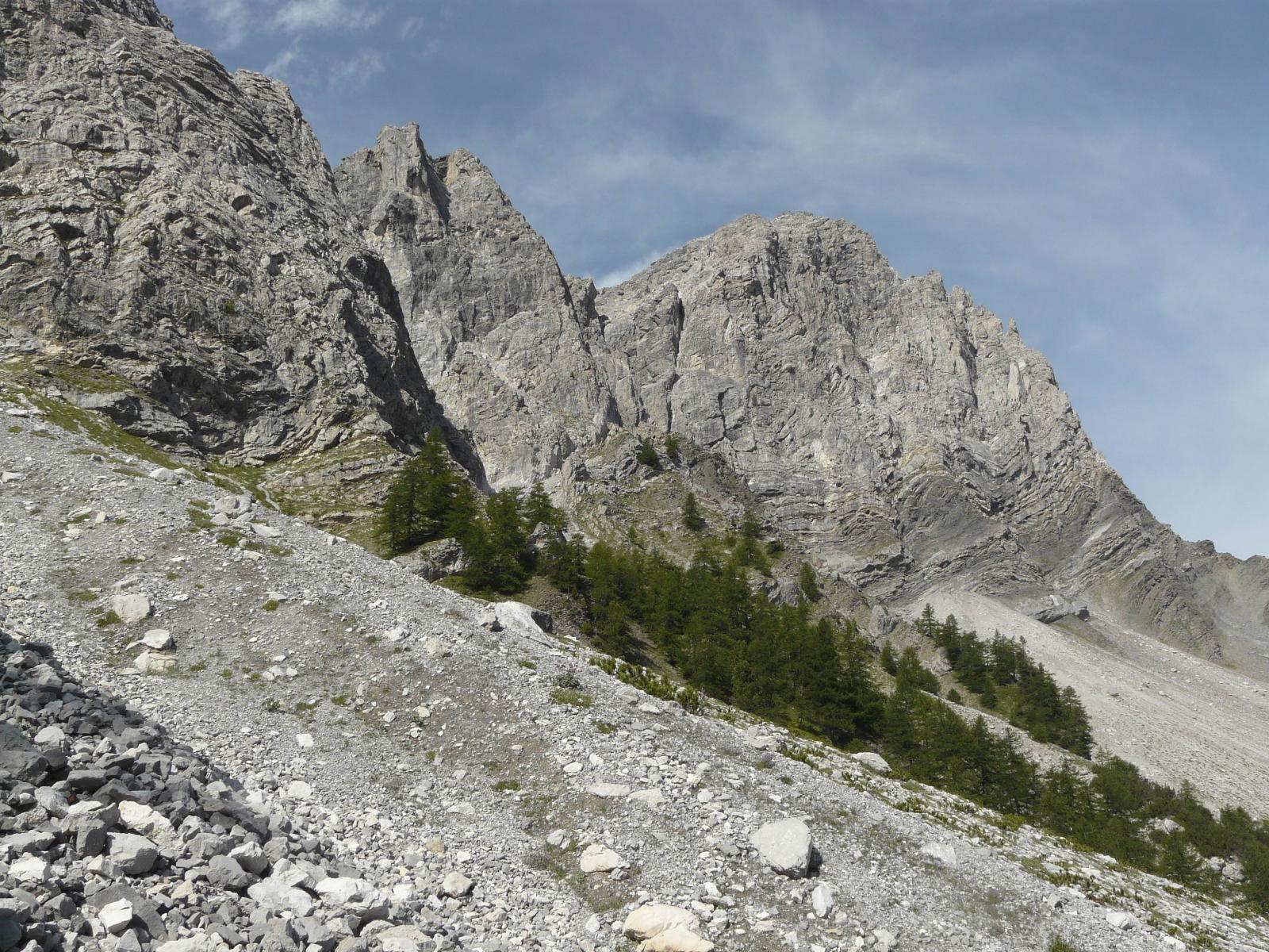 Il versante valsusino della Grad' Hoche