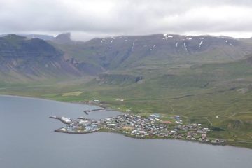 Grundafjordur dalla vetta