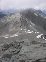 Crestone finale dalla cima