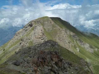 la bella dorsale vista da sopra il colle