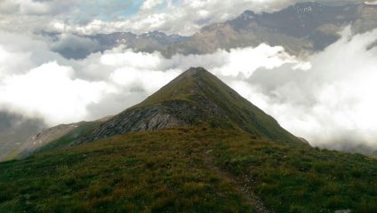 Sentiero in cresta direzione Malamot