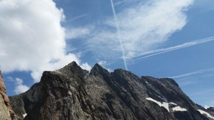 dalla Punta Piacenza verso il plateau del Corno