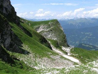verso la busa di Piadoch