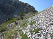 Sul sentiero verso il colle di Serour