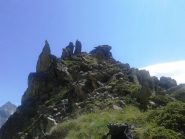 Inizio della cresta della Tour du Freyty