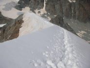 l'esposta ed esigua cresta