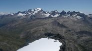 Dalla vetta vista sul Gruppo del Gran Paradiso
