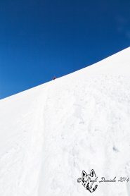 Penultima diagonale prima della cima
